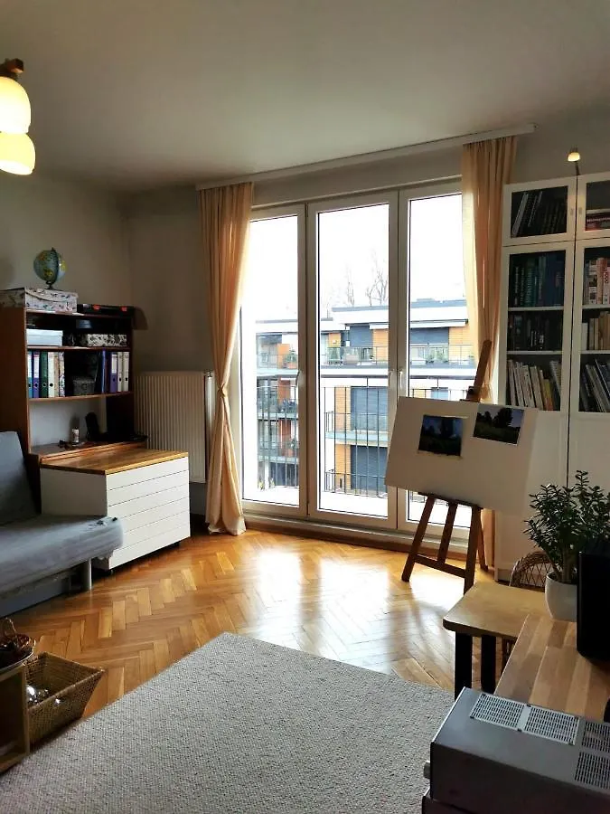 Art-Studio Apartment In Saska Warschau